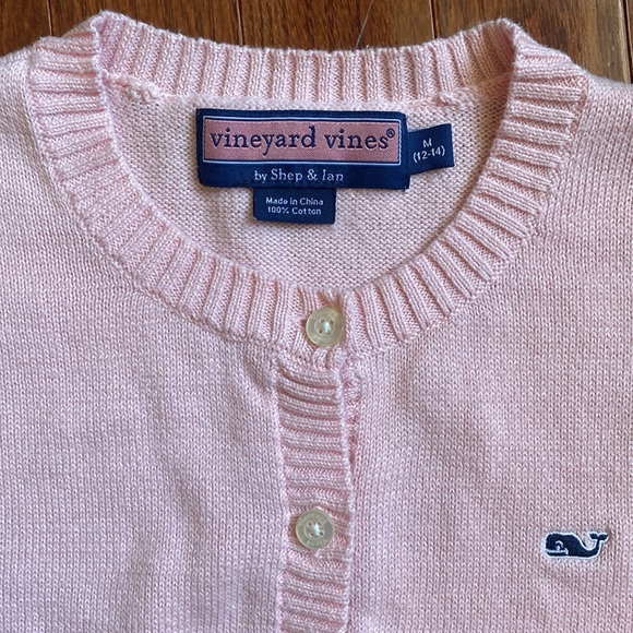 Vineyard Vines Pink Cardigan Sweater - Picture 5 of 15